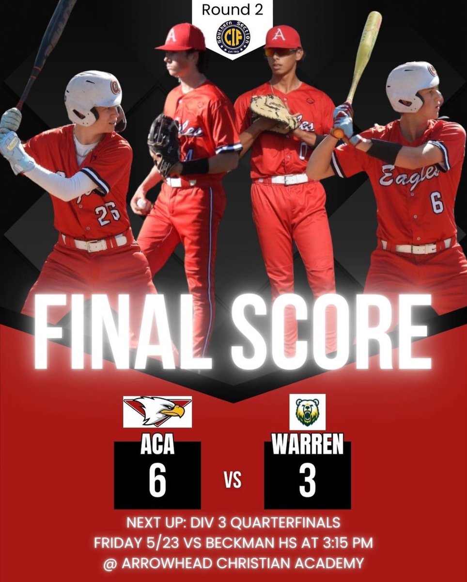Kai Miller (@kai_miller26) on Twitter photo Got the win!! Went 2-2 with 2 runs.
maxpreps.com/m/news/y_BSJNf…
<a href="/_aca_baseball/">ACA Baseball</a>
<a href="/PrepBaseballCA/">PREP BASEBALL CALIFORNIA</a>
<a href="/PB_Uncommitted/">Prep Baseball Uncommitted</a>
<a href="/PG_Uncommitted/">PG_Uncommitted</a>
#2027
#uncommitted Got the win!! Went 2-2 with 2 runs.
maxpreps.com/m/news/y_BSJNf…
<a href="/_aca_baseball/">ACA Baseball</a>
<a href="/PrepBaseballCA/">PREP BASEBALL CALIFORNIA</a>
<a href="/PB_Uncommitted/">Prep Baseball Uncommitted</a>
<a href="/PG_Uncommitted/">PG_Uncommitted</a>
#2027
#uncommitted