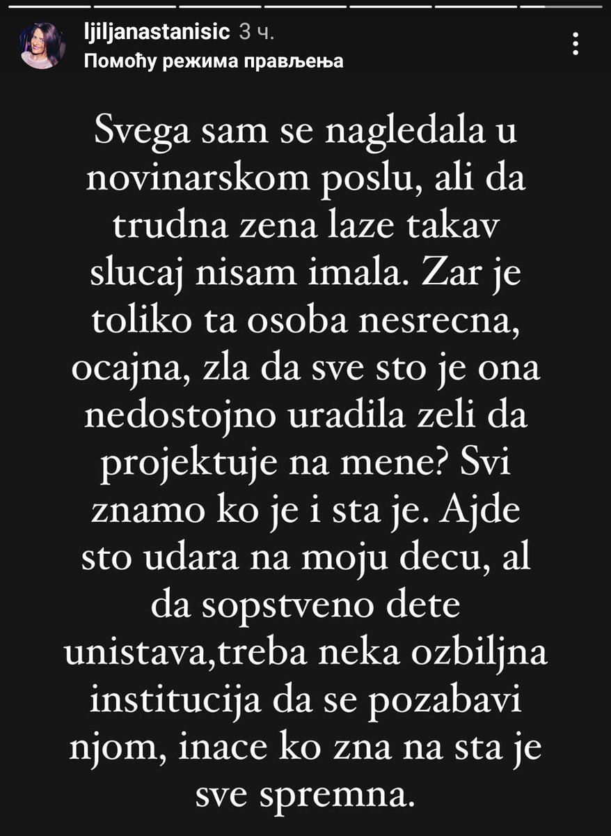 Sa kim boksuje Ljilja, zna li se? Nesto nisam u toku