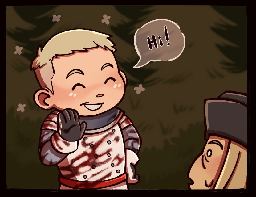 LollyDoom's tweet image. Playing KCD2, and this moment with Godwin and Erik just killed me 

#KCD #KCD2 #Godwin #Erik #kcdfanart