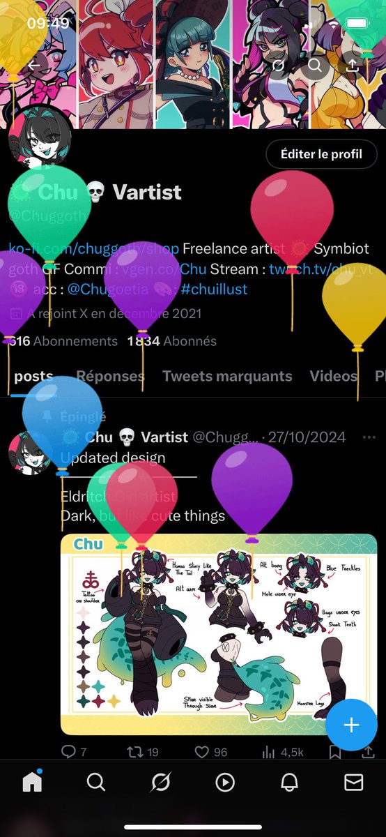 🦠 Chu 💀 artist 🜏 tweet media