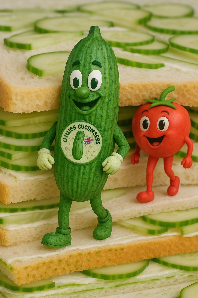 Have a British Cucumber Sandwich or BLT this #Britishsandwichweek 

#Backbritishfarming #Buybritish #Sandwich