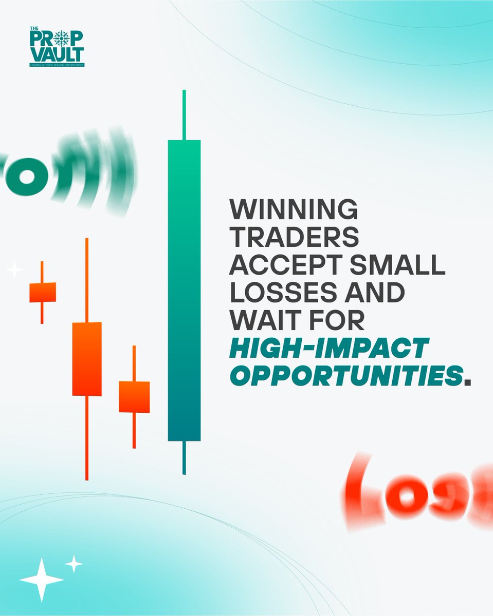 ThePropVault_'s tweet image. Managing your risk is key to finding success!
#PropFirm #Trading #Forex #Crypto