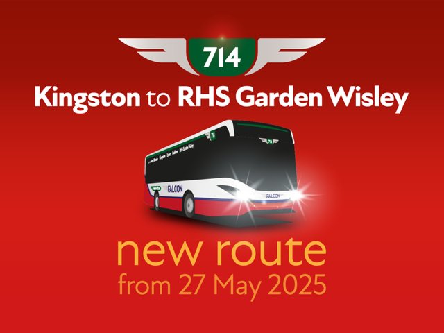 A new service with a lovely destination for #ThamesDitton #WestonGreen and #LongDitton residents

falconbuses.co.uk/news/new-route…