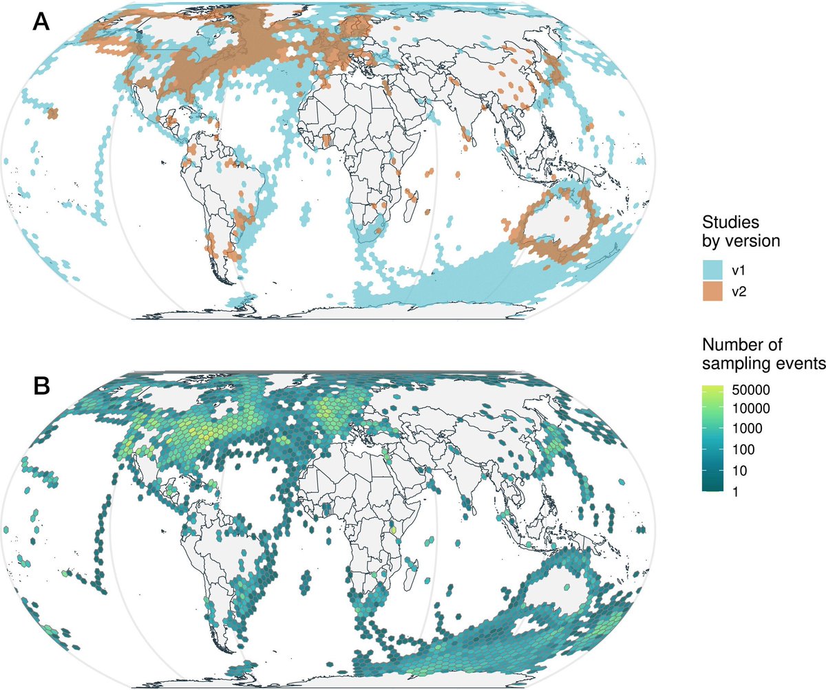 **NEW DATABASE** - and it's a big one: BioTIME 2.0 is out!

I'll guide you through why this database is a game changer for anyone interested in species on the move 
--&gt; the3dlab.org/2025/05/21/bio…

The paper --&gt;  doi.org/10.1111/geb.70…