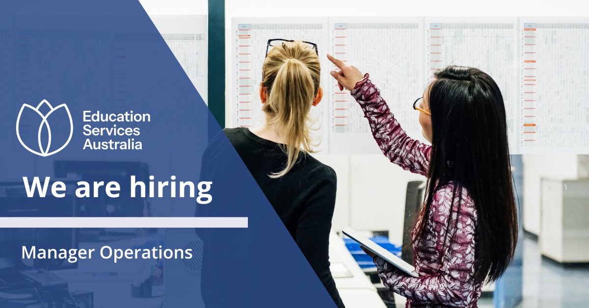 📣 Work with us! Our Assessment team is seeking a Manger Operations to be responsible for the operational management and delivery of the National Assessment Program (NAP) events.

Interested? Find out more and apply today: seek.com.au/job/84212955?