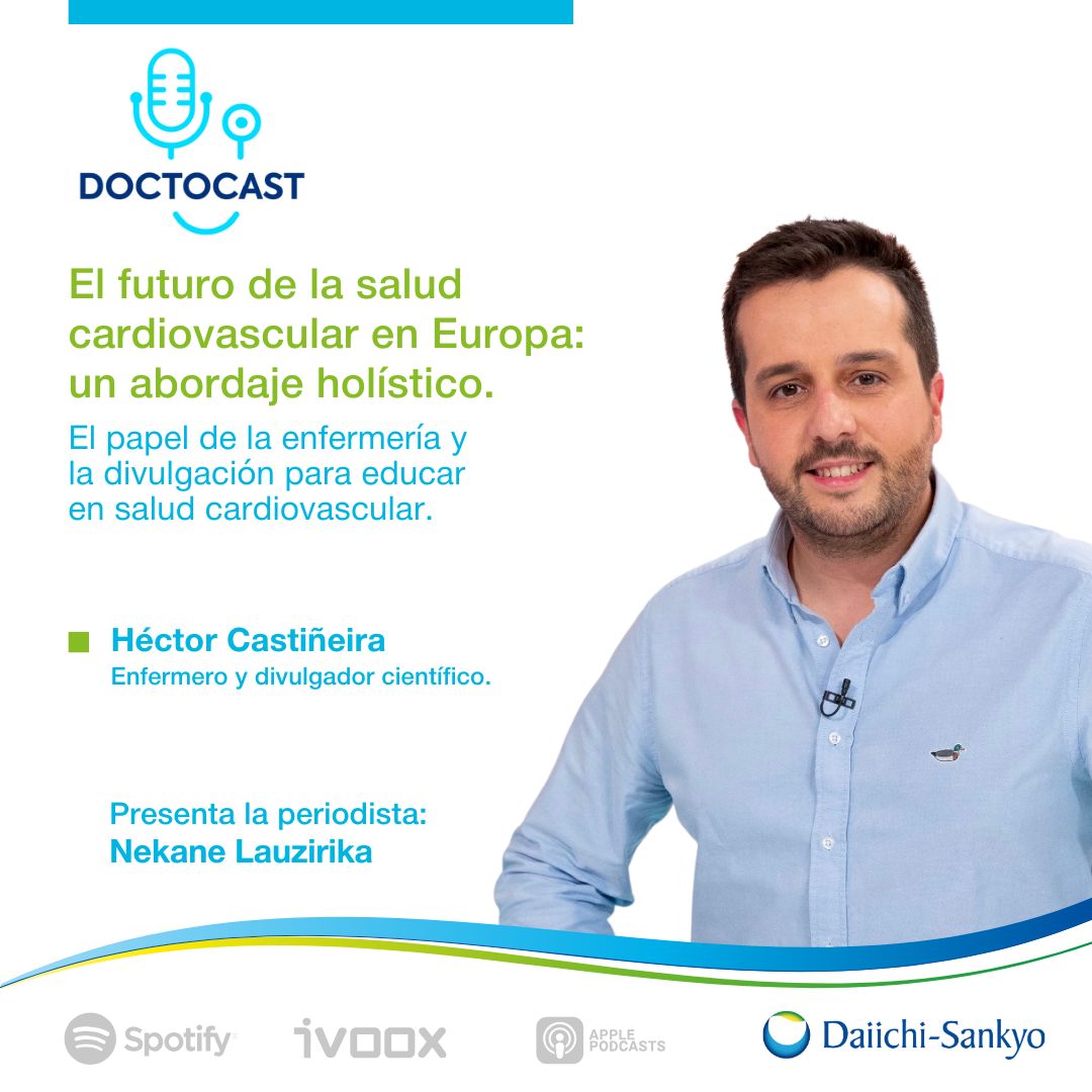 ¿Estabas esperando el tercer episodio de nuestra serie especial de podcast sobre 'El futuro de la salud cardiovascular en Europa: un abordaje holístico'? 😏 👉 ¡Ya está disponible en <a href="/doctocast/">Doctocast</a>🎙️

📢En esta nueva entrega, el enfermero y divulgador @enfermerasaturada aborda junto