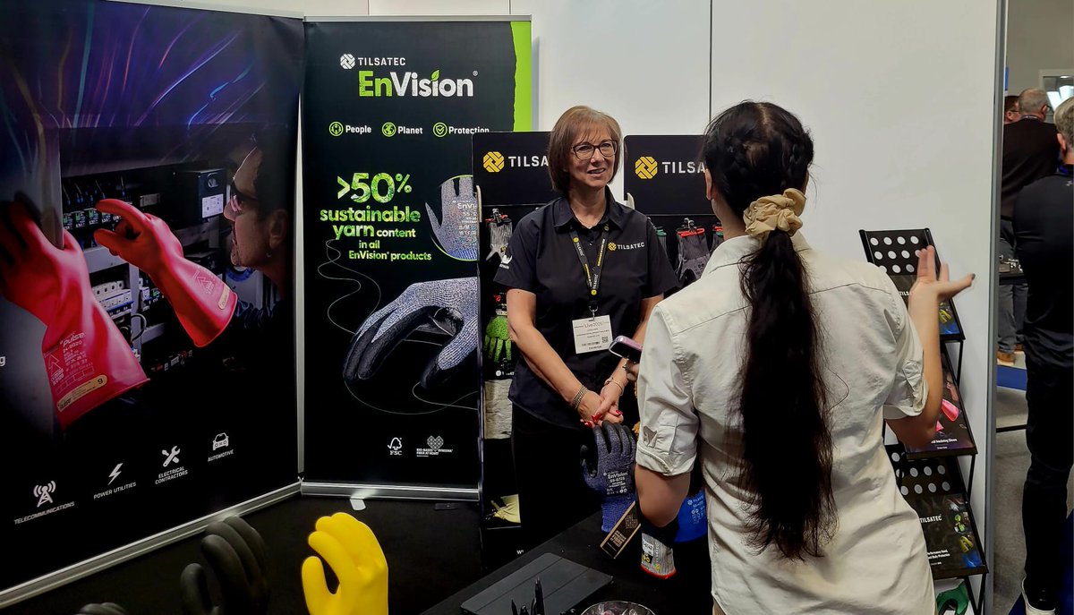 Tilsatec UK (@tilsatec) on Twitter photo Great day at <a href="/UtilityWeekLive/">Utility Week Live</a>! Our team loved connecting with visitors yesterday, discussing hand, arm, and body protection solutions for the utility sector, showcasing the Tilsatec range, and tackling the vital challenges of hand protection. See us today at stand P10. Great day at <a href="/UtilityWeekLive/">Utility Week Live</a>! Our team loved connecting with visitors yesterday, discussing hand, arm, and body protection solutions for the utility sector, showcasing the Tilsatec range, and tackling the vital challenges of hand protection. See us today at stand P10.