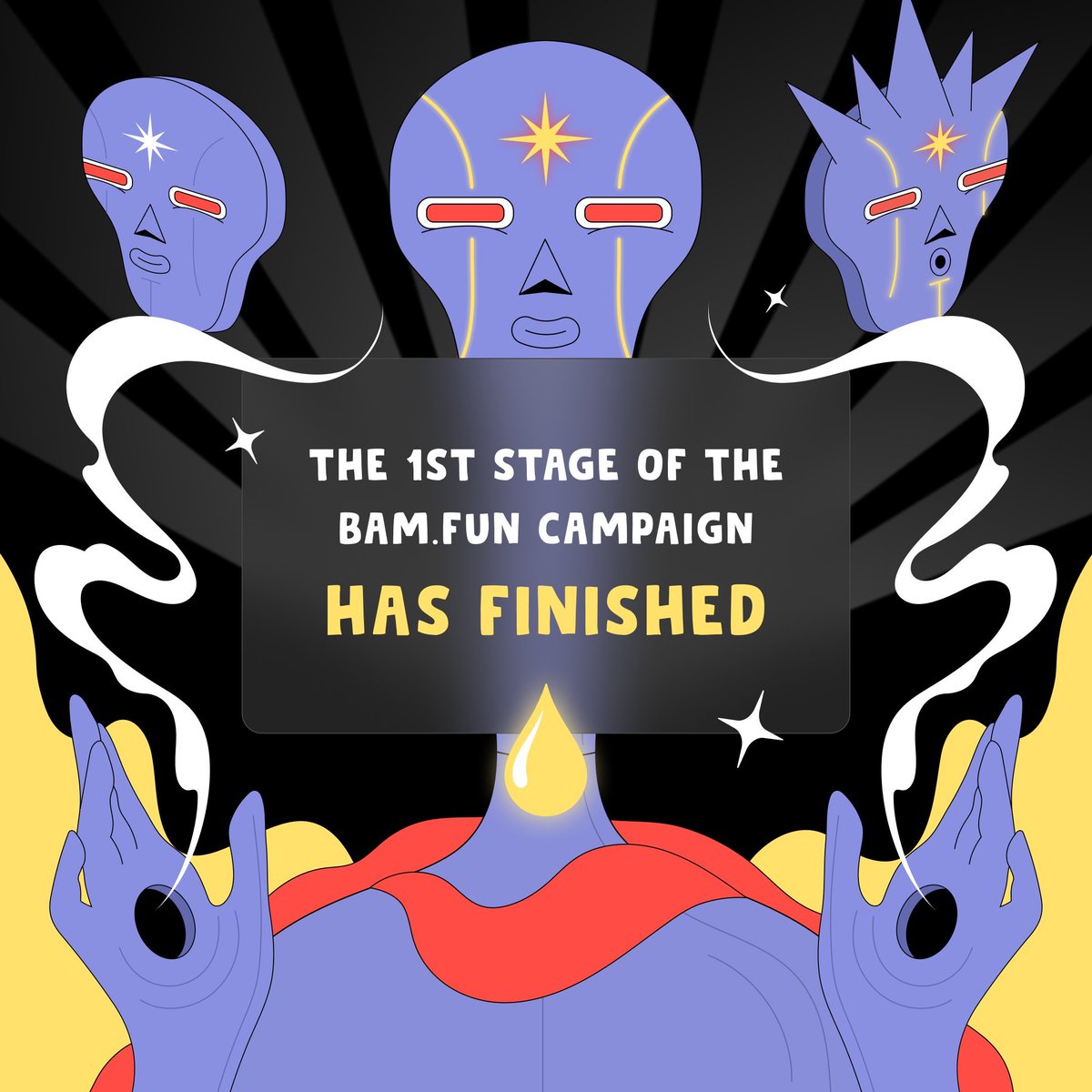 Good morning
Ready to kickstart your day with a chance to earn? 💸 Check out <a href="/bamdotfun/">bam.fun</a> create-to-earn program and discover new opportunities! 🚀 Don't miss out.
1st stage completed, 2nd stage just kicked start