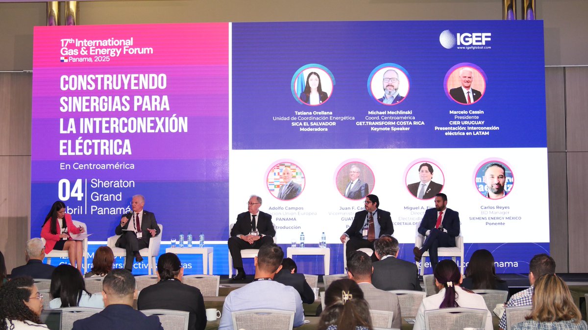 GET.transform (@get_transform) on Twitter photo 🌍 Advancing Power System Reforms in Central America ⚡
<a href="/GET_transform/">GET.transform</a> joins regional leaders & EU partners at #IGEF2025 to strengthen the Regional Electricity Market (#MER).
Key focus: supporting <a href="/CRIE_org/">Comisión Regional de Interconexión Eléctrica</a> in energy storage & grid reliability.
🔗get-transform.eu/central-americ… 🌍 Advancing Power System Reforms in Central America ⚡
<a href="/GET_transform/">GET.transform</a> joins regional leaders & EU partners at #IGEF2025 to strengthen the Regional Electricity Market (#MER).
Key focus: supporting <a href="/CRIE_org/">Comisión Regional de Interconexión Eléctrica</a> in energy storage & grid reliability.
🔗get-transform.eu/central-americ…