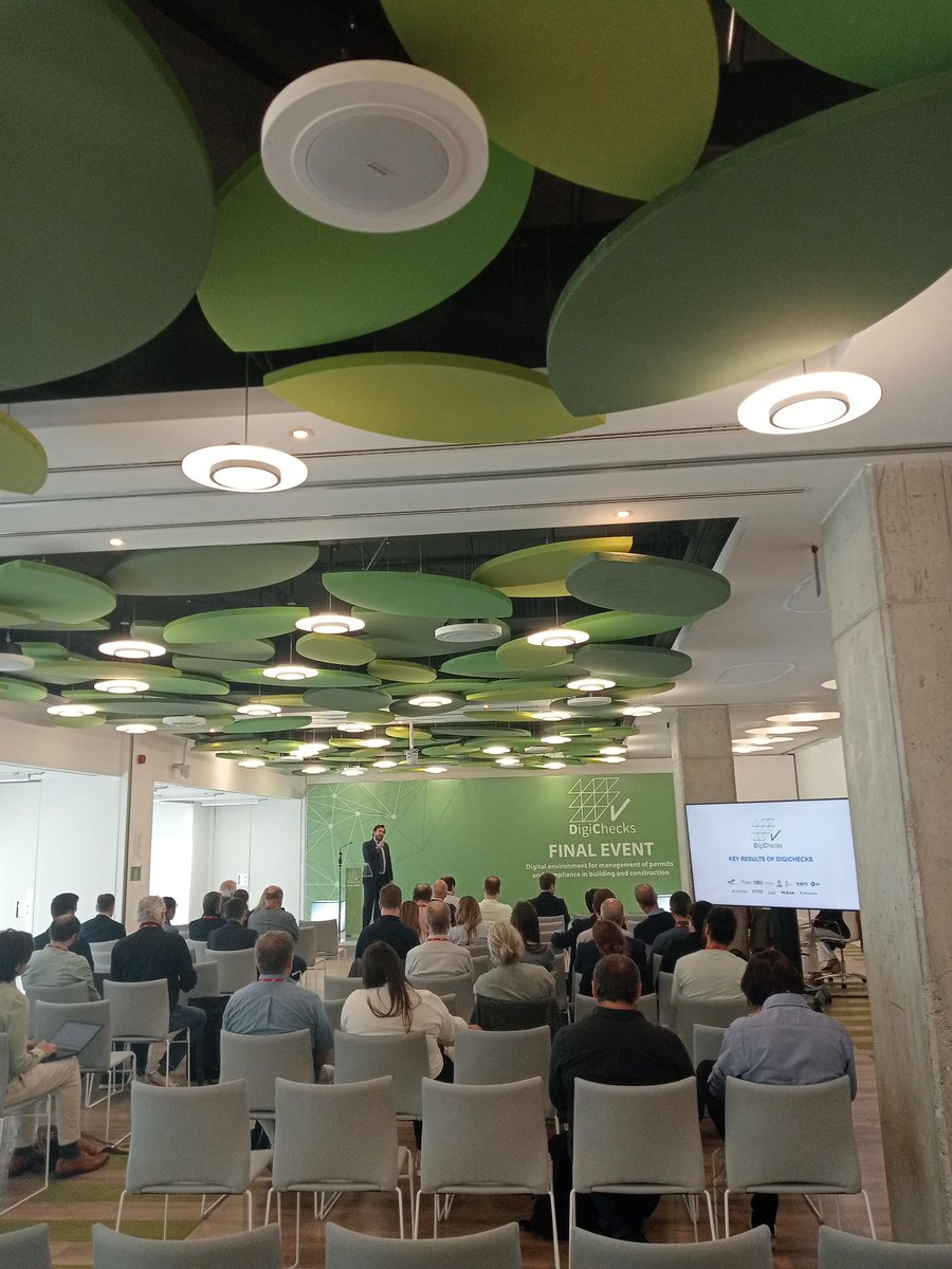 DigiChecks's tweet image. 🗓️ Finally, the day has arrived! 

🥳 Our final event has started with the welcome of Elizabeth Rodríguez and Ignacio Rincón from FCC Construcción, our coordinator. 

Other local and European authorities and sister projects like @ChekDbp or @project_accord  are present, too.