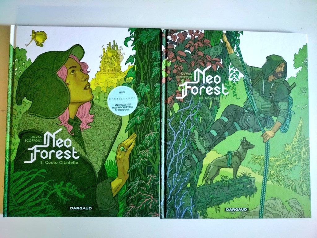 Naka_manga's tweet photo. Démarrage de la journée lecture avec le diptyque #NeoForest 🌱 chez @EditionsDargaud .
Là où il y a un univers post-apocalyptique, forcément j'y vais! 😌 https://t.co/TVqQiQZIYN