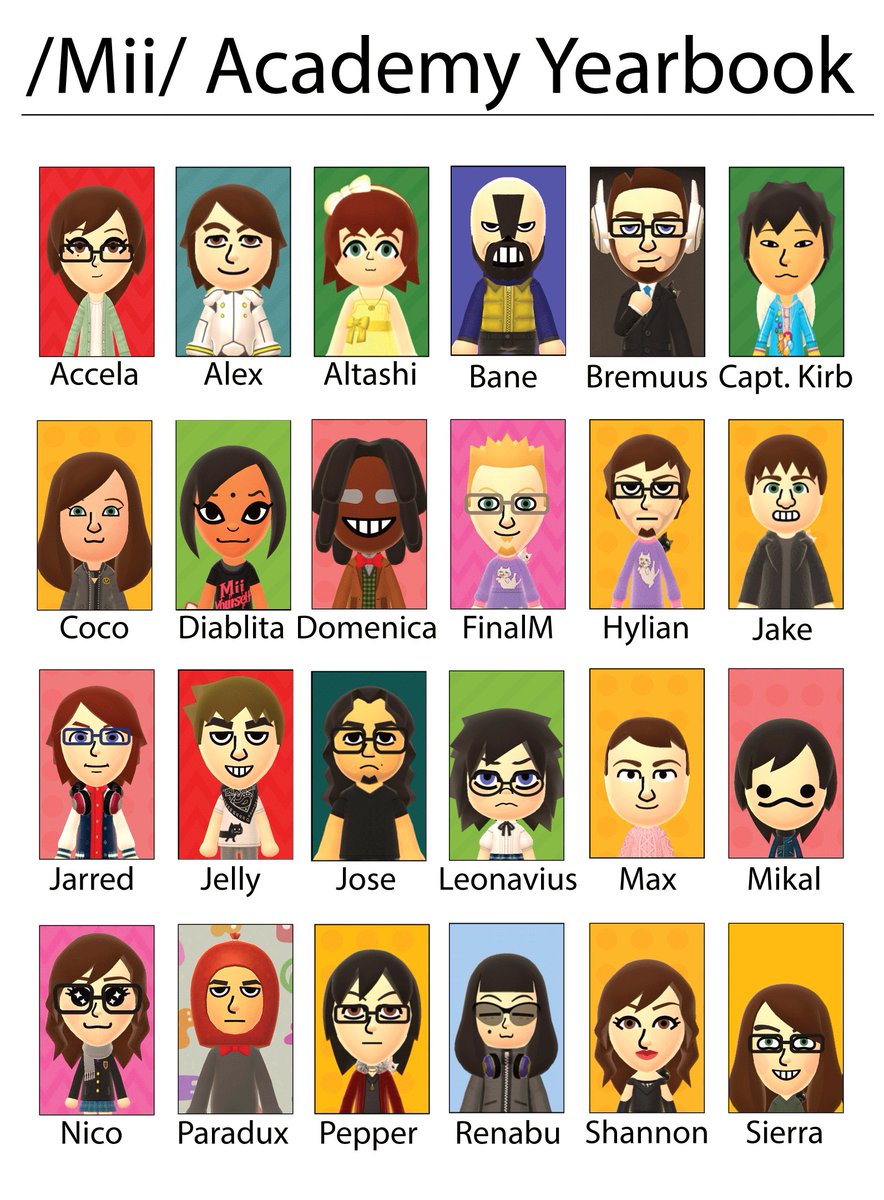 Only the real ones know Mii.