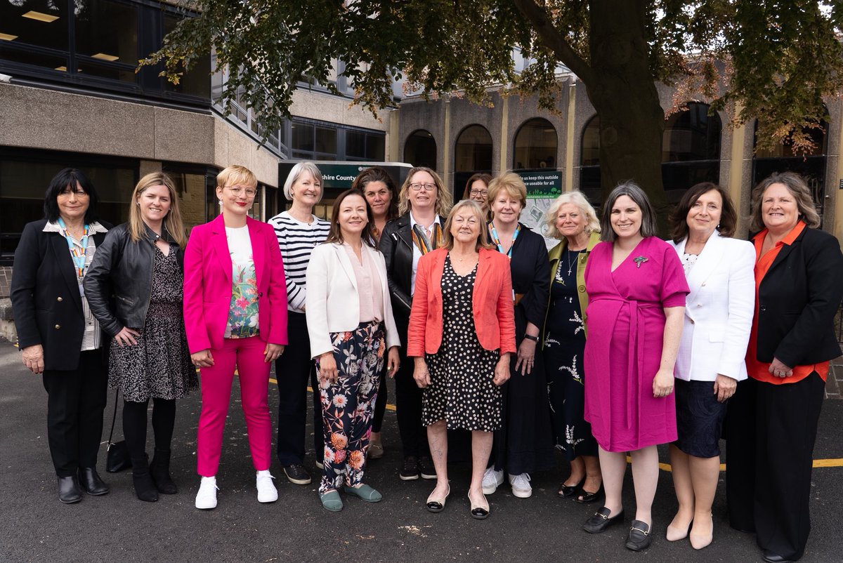 Our County Councillors have been busy at work - here they are outside of County Hall yesterday following on from their first council meeting. We’re so proud to see so many Lib Dem faces! 🧡

Check out our posts from yesterday to see who has joined the cabinet 🔶