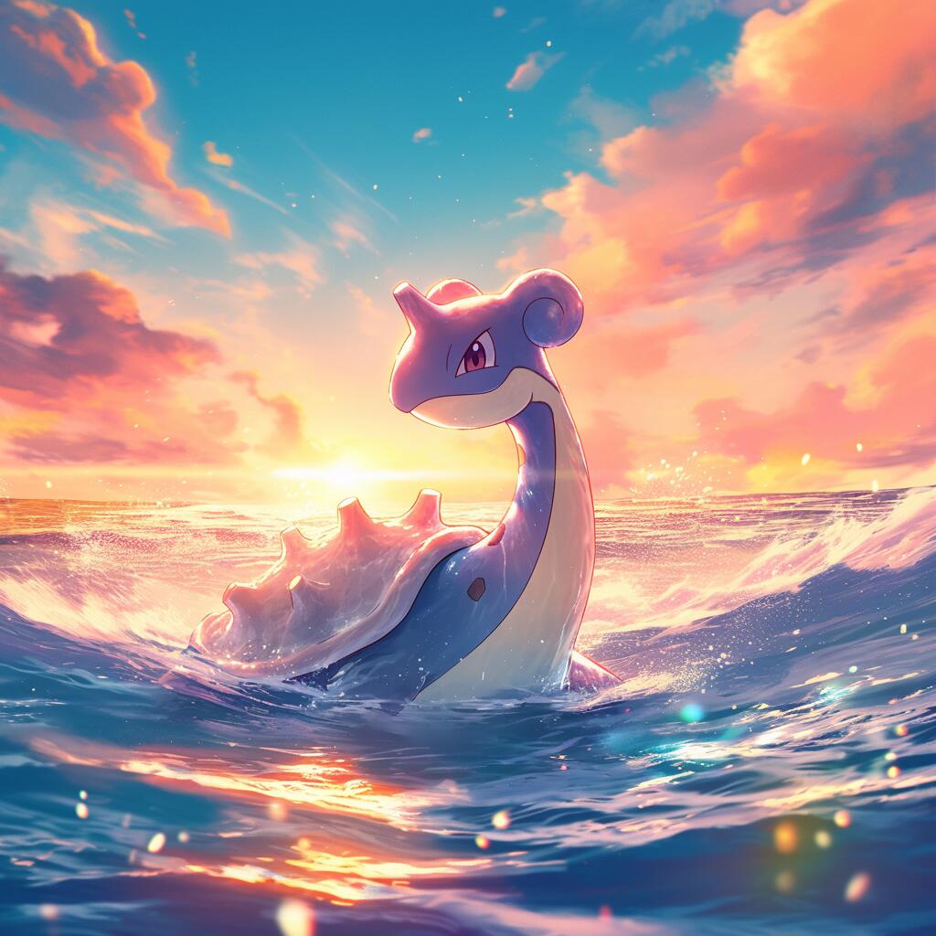 arthurld6391's tweet photo. 想要一只乘龙，载你航向夕阳
乘龙，代表旧的结束与新的开始～
#头像分享 #背景图 #宝可梦 #神奇宝贝 #乘龙 https://t.co/vf728T24vf