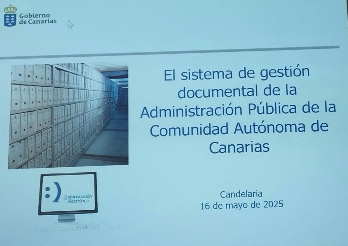 📜📄🔎 Candelaria acoge la conferencia "Archivos Vivos" para divulgar el funcionamiento de la memoria histórica y administrativa

🔗candelaria.es/candelaria-aco…

#candelariaviva