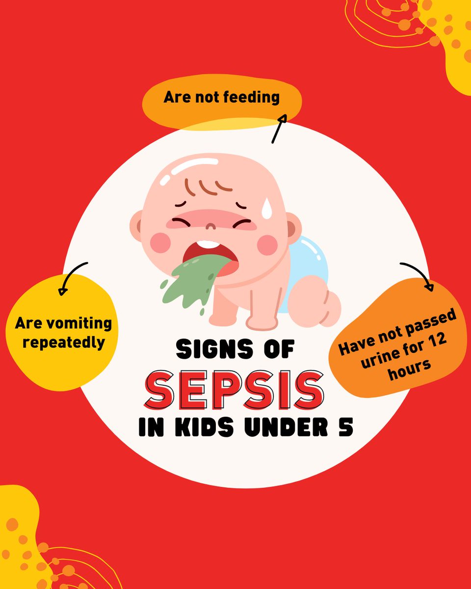 Sepsis in babies and young children doesn’t always look the same as it does in adults.

Worried about an infection? Call 111 or your GP.
Worried it could be sepsis? Call 999 or go to A&amp;E.

Learn more: sepsistrust.org/about-sepsis/