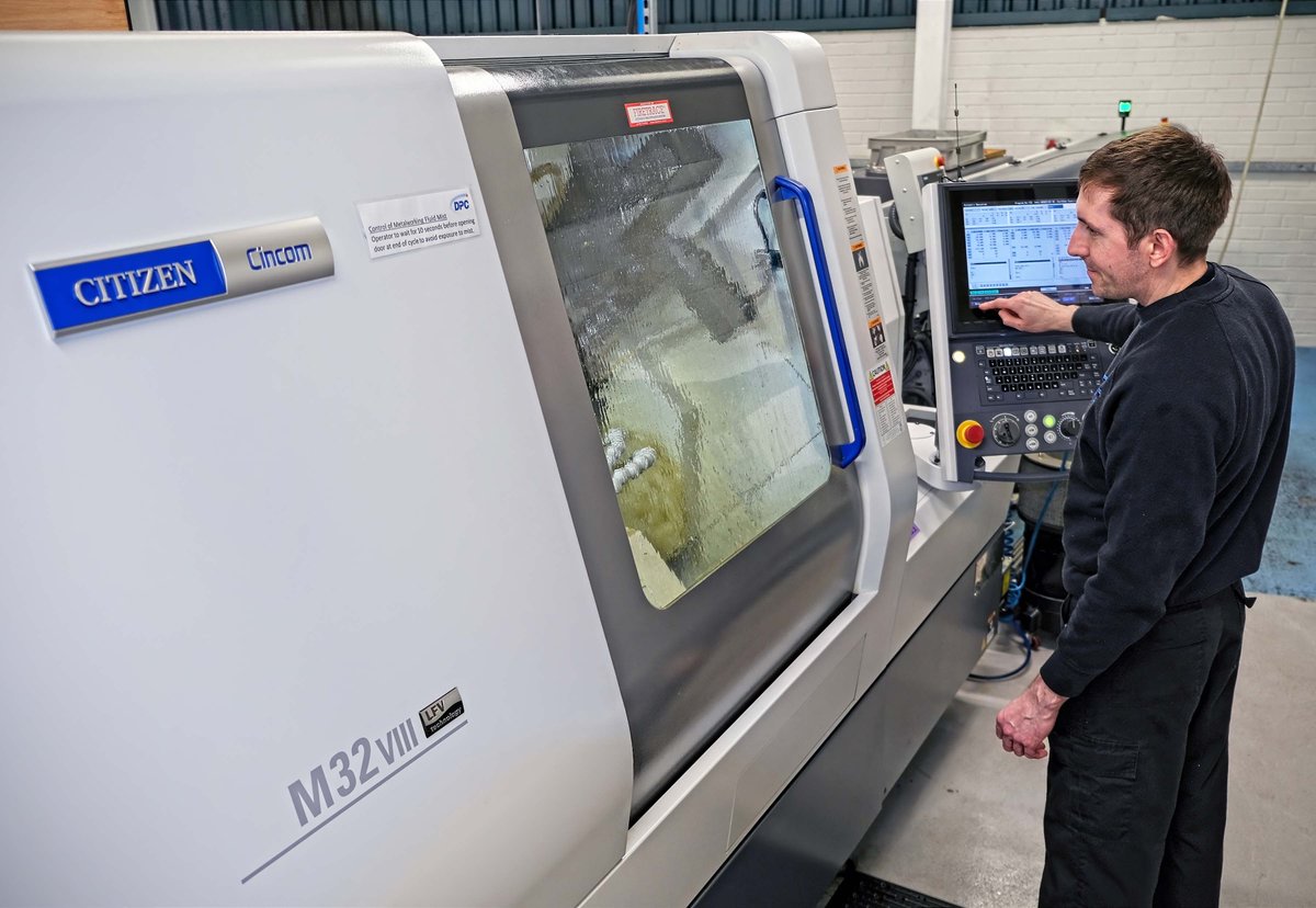 CitizenCNC's tweet image. The #CitizenCNC #Cincom M32-VIII LFV is one of several sliding-head #lathes at @DPComponents. This machine allows them to manufacture complex workpieces with ease. #UKmfg #CNC #Machinery

Discover more on their expansion: ow.ly/e0BS50VTMHc