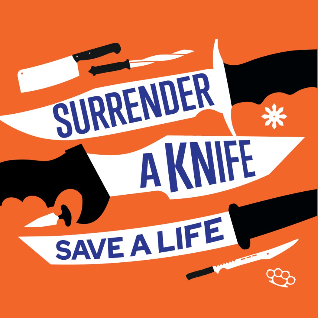 We are running a knife surrender this week during #Sceptre, the national police week of action against knife crime.

In #Liverpool, drop off points include...
📍 St Anne Street police station
📍 Admiral Street police station

More info: orlo.uk/79L4Z
