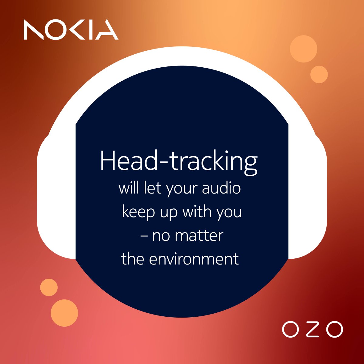 NokiaAudioTech's tweet image. 🎧 Hear the world around you like never before! Nokia&apos;s Immersive Voice SDK uses head-tracking for headphones, making sound feel real: nokia.ly/4kd1SlV

#ImmersiveVoice