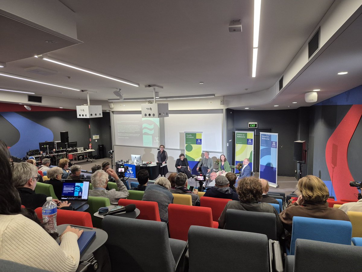 The 2nd event of the Science at Melbourne is starting now <a href="/SciMelb/">Science at Melbourne</a>