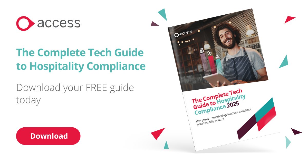 📋 Get your hospitality compliance checklist! From licensing to food safety, track all your requirements in one place. And see how tech can automate these checks in our latest guide. Download the checklist:  ow.ly/psAY50VVtjZ 

 #HospitalityCompliance