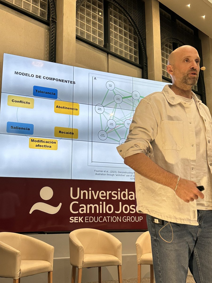 ServicioPAD's tweet photo. La traducción directa del modelo de componentes de las adicciones a sustancias no es trasladable a la tecnología. 

Por eso, indicadores como el “tiempo” no son buenos para explicar la causalidad de Salud Mental o posible patología. 

@JuanF_Navas @universidadcjc https://t.co/q5LNsy45Iv