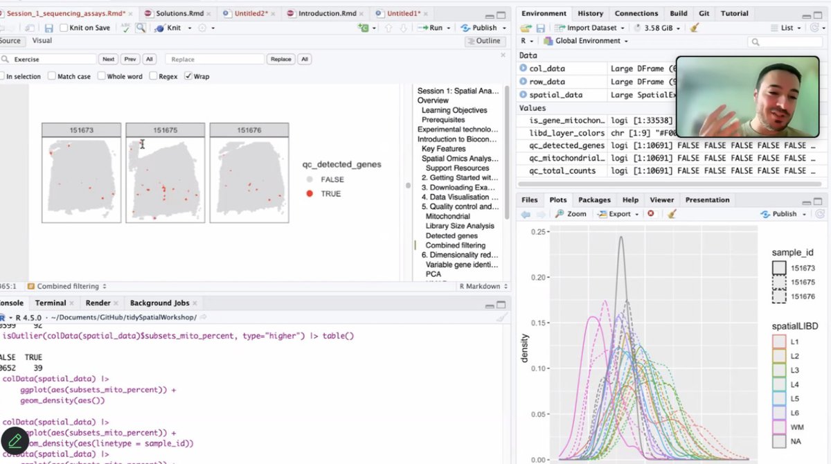 Physalia-courses@ONLINE (@physacourses) on Twitter photo We’re wrapping up our 3-day Spatial Omics in R/
Bioconductor workshop!
A huge THANK YOU to <a href="/steman_research/">Stefano Mangiola</a>, Malvika and all our attendees who made this event a success
🎉 Until next time — physalia-courses.org/courses-worksh…🧬🗺️
#SpatialOmics #Bioconductor #RStats We’re wrapping up our 3-day Spatial Omics in R/
Bioconductor workshop!
A huge THANK YOU to <a href="/steman_research/">Stefano Mangiola</a>, Malvika and all our attendees who made this event a success
🎉 Until next time — physalia-courses.org/courses-worksh…🧬🗺️
#SpatialOmics #Bioconductor #RStats