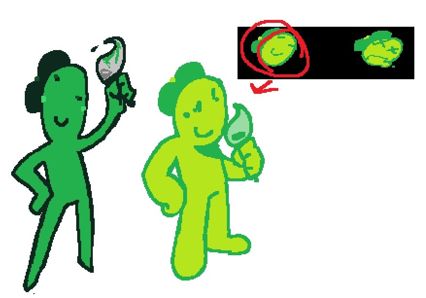 Do you Fellas prefer this?
I personally think it’s way more stylized and awesome!
This isn’t the artist posting by the by!