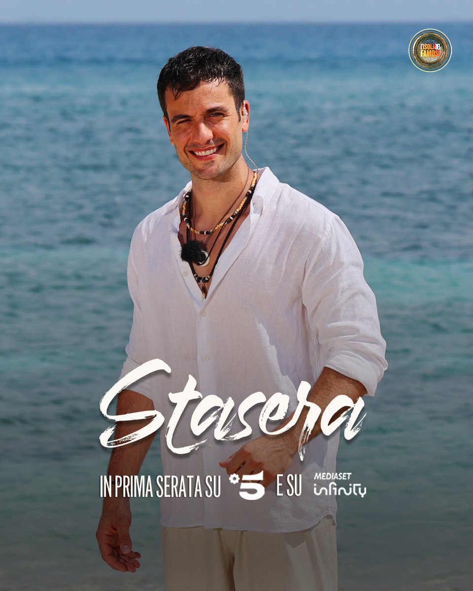 IsolaDeiFamosi's tweet photo. ✨STASERA✨ si salpa su #Canale5 e su @MedInfinityIT con la terza imperdibile puntata dell’#Isola! https://t.co/zcHjNl1AIB