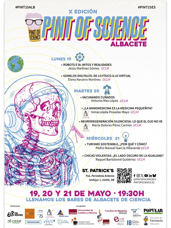 ESII (@esiiab) on Twitter photo La <a href="/esiiab/">ESII</a> <a href="/uclm_es/">Universidad de Castilla-La Mancha</a> estuvo muy presente en la X Edición Pint of Science celebrada en Albacete, con la participación de nuestros compañer@s <a href="/GomezJmartinez/">Jesus Martinez-Gomez</a> y <a href="/Elena___Navarro/">Elena Navarro</a>👏👏. La <a href="/esiiab/">ESII</a> <a href="/uclm_es/">Universidad de Castilla-La Mancha</a> estuvo muy presente en la X Edición Pint of Science celebrada en Albacete, con la participación de nuestros compañer@s <a href="/GomezJmartinez/">Jesus Martinez-Gomez</a> y <a href="/Elena___Navarro/">Elena Navarro</a>👏👏.