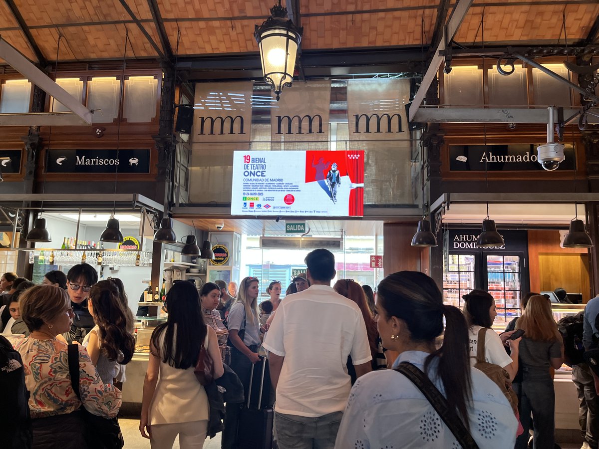 Nuestro CIRCUITO OCIO GOURMET en Madrid, se llena de cultura con La 19 BIENAL DE TEATRO ONCE, que se celebra del 19 al 24 de Mayo. Pide tu entrada y disfruta de manera gratuita de las mejores obras en la Comunidad de Madrid.
#publicidad #digital #mercados #OcioGourmet #teatro