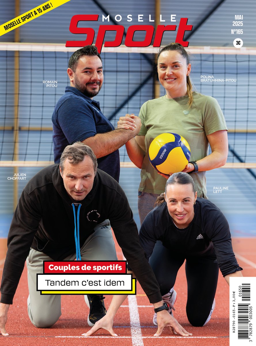 Le nouveau numéro de Moselle Sport est en kiosque. 

➡️ Le sommaire : mosellesport.fr/magazine/mosel…