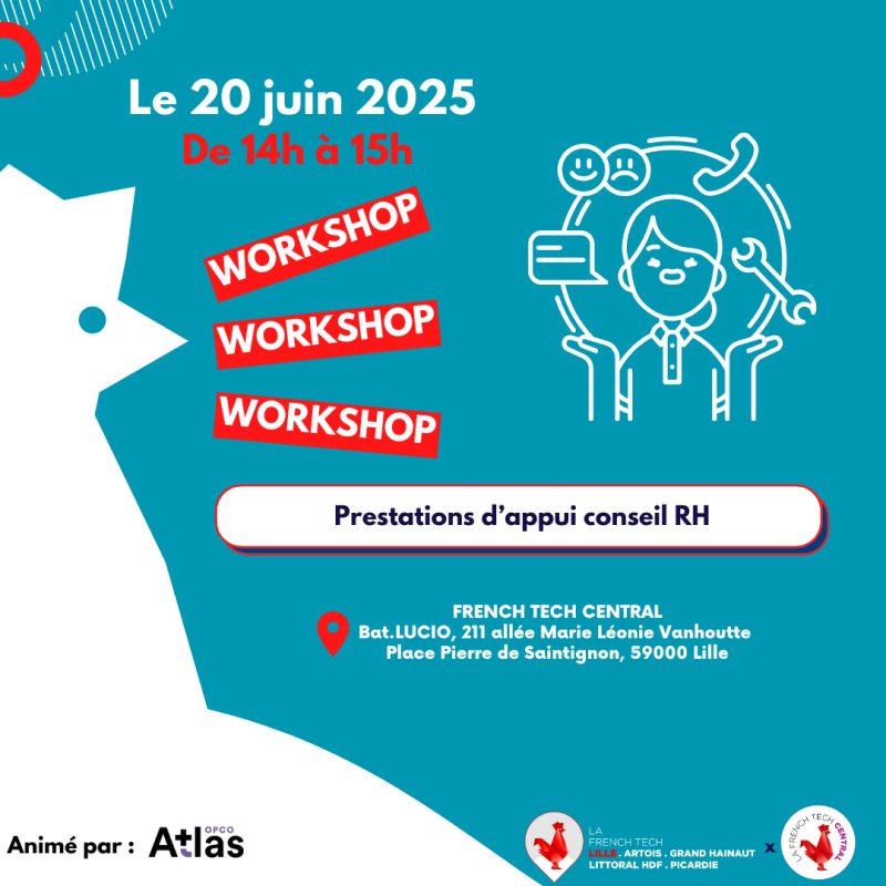 📣 𝐃𝐢𝐫𝐢𝐠𝐞𝐚𝐧𝐭𝐬, 𝐑𝐇, 𝐦𝐚𝐧𝐚𝐠𝐞𝐫𝐬 : 𝐞𝐭 𝐬𝐢 𝐯𝐨𝐮𝐬 𝐟𝐚𝐢𝐬𝐢𝐞𝐳 𝐥𝐞 𝐩𝐨𝐢𝐧𝐭 𝐬𝐮𝐫 𝐯𝐨𝐬 𝐩𝐫𝐚𝐭𝐢𝐪𝐮𝐞𝐬 𝐑𝐇 𝐚𝐯𝐞𝐜 𝐮𝐧 𝐫𝐞𝐠𝐚𝐫𝐝 𝐞𝐱𝐩𝐞𝐫𝐭 ?

📅 20 juin 2025
⏰ Heure : 14h - 15h
📍 Lieu : French Tech Central Lille
🔗 lnkd.in/e92Jy2Q8