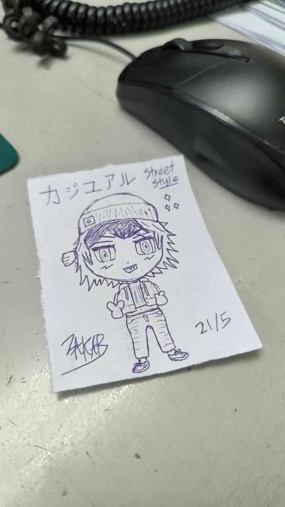 zakarealism's tweet photo. Today office hour so quiet no customers came to me, I drew my new vrc custom avatar is coming soon.
#VRChat #art #lifeblog #fun https://t.co/001HdFJRBO