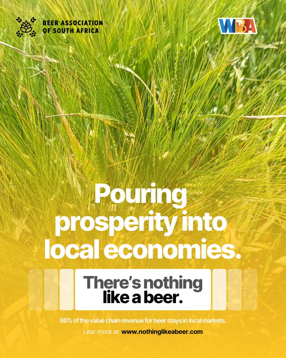Backing #NothingLikeABeer: In 2023 beer added $878B to global GDP—86% stayed local. Here’s to beer fuelling communities! 🍺🌍 #WeLoveBeer #DrinkResponsibly