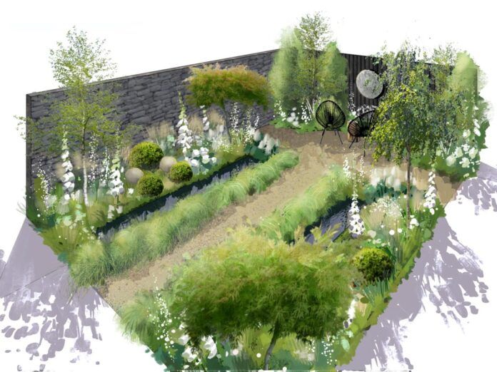 The Estate’s Essence – Bord Bia Bloom Small Show Garden by designer Designer Patrik Weisser - buff.ly/xxRFDvx #bordbiabloom #smallshowgarden #gardendesigner
