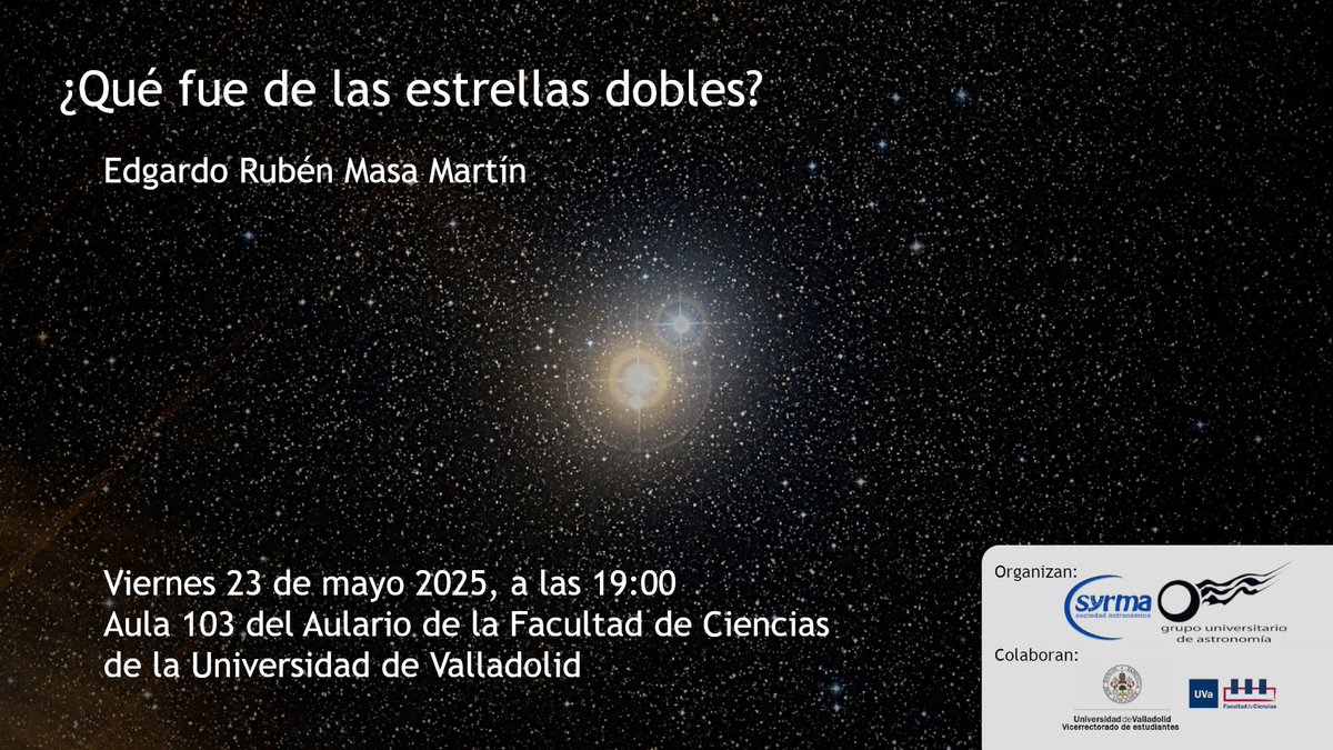 Como prometimos, os traemos de vuelta la charla de Edgardo, que tuvo que ser cancelada por motivos personales del ponente hace un mes. Será este viernes con el horario habitual. ¡Os esperamos!