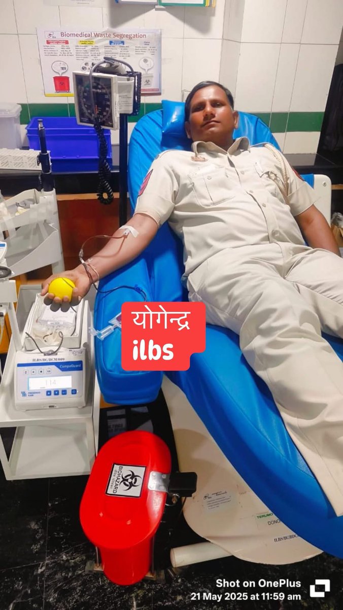 DelhicopRvndr's tweet photo. रक्तदान महादान
iLBS हॉस्पिटल में अनजान को ब्लड की जरूरत हुई तो @DelhiPolice के जवान #Yogender और Parshant भाई ने रक्तदान किया
RGCI केस में @rar_shankar भाई ने 101 वा रक्तदान
सेल्यूट
@Ravindra_IPS @CPDelhi @LtGovDelhi @dcp_outernorth @ https://t.co/qFLgmyQm23