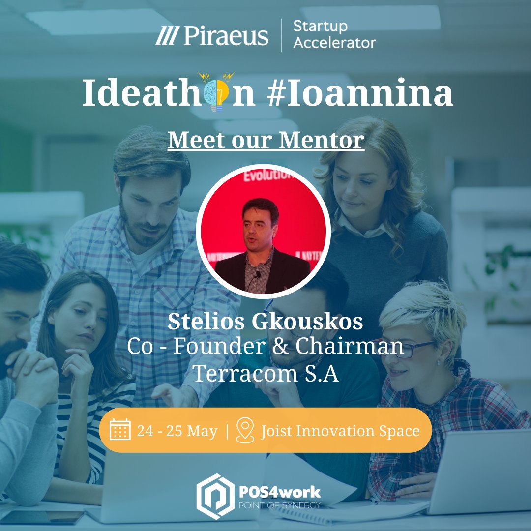 Terracom joins the Piraeus Startup Accelerator Ideathon in Ioannina on May 24–25!
We’ll be there as mentors, supporting young innovators shaping real-world solutions.
Let’s grow the local tech ecosystem together!
#terracomsa #Ideathon #Innovation #Ioannina