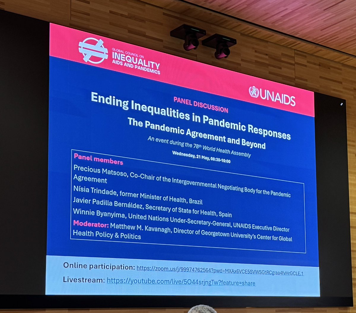 Kayla Wolofsky (@kaylawolofsky) on Twitter photo Ending Inequalities in Pandemic Response-The Pandemic Agreement & Beyond.
Brilliant question asked by an audience member “how does the pandemic agreement define gender? We need to look closer at the language.” “Is this fluid?”#WHA78 <a href="/WHO/">World Health Organization (WHO)</a> #PandemicAgreement #genderinequalities Ending Inequalities in Pandemic Response-The Pandemic Agreement & Beyond.
Brilliant question asked by an audience member “how does the pandemic agreement define gender? We need to look closer at the language.” “Is this fluid?”#WHA78 <a href="/WHO/">World Health Organization (WHO)</a> #PandemicAgreement #genderinequalities