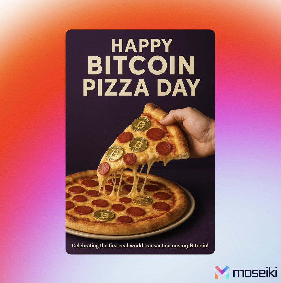 Happy #BitcoinPizzaDay 🍕