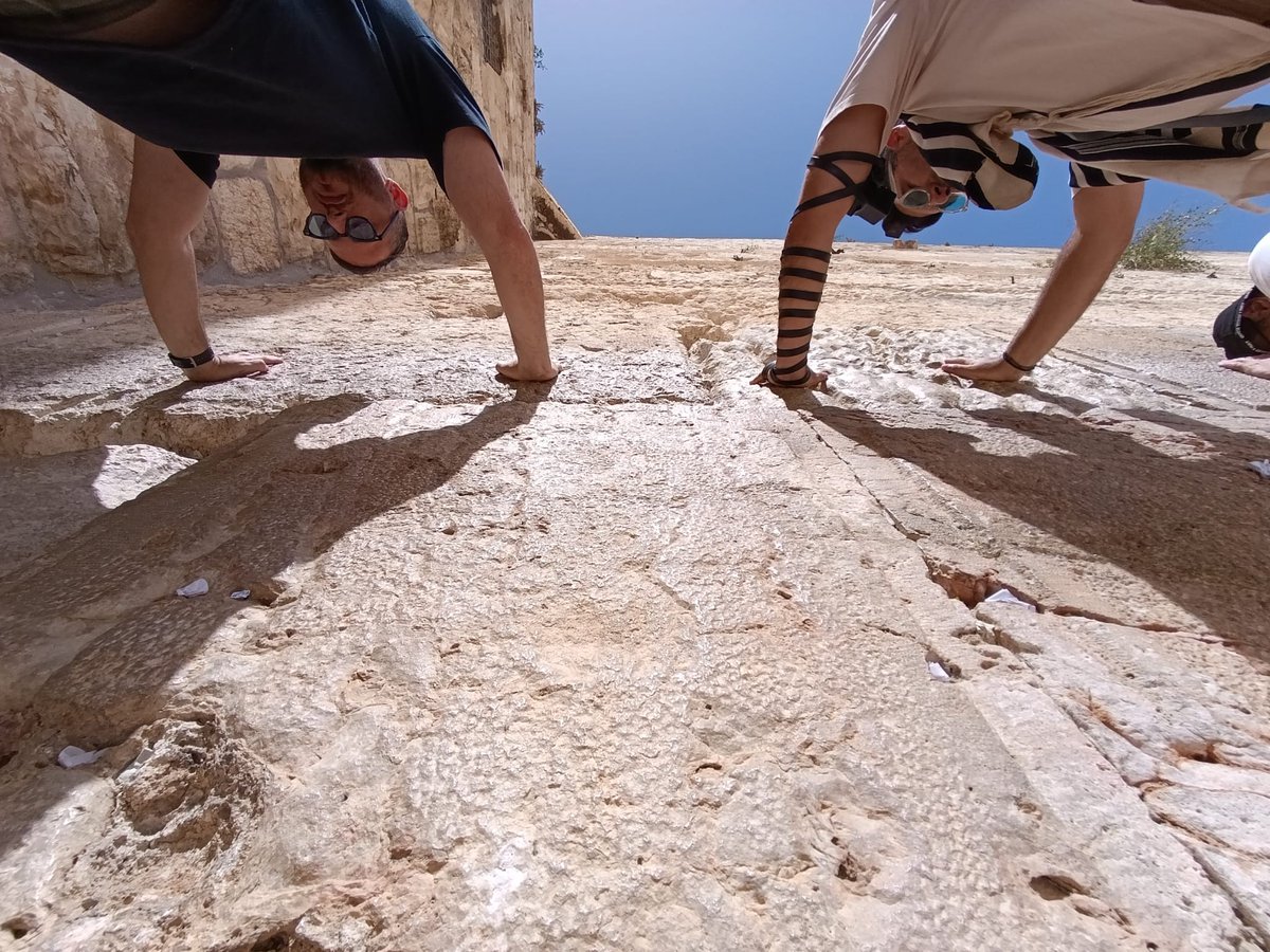 En direct de #Jerusalem notre belle Capitale d'#Israel magnifique visite pour des sympathique touristes de passage de Marseille  avec notre organisme Tiyoul Tov !

Ils ont passés un moment magique avec beaucoup d'émotion !😃

Vous êtes aussi en Israël, où vous venez bientôt ?