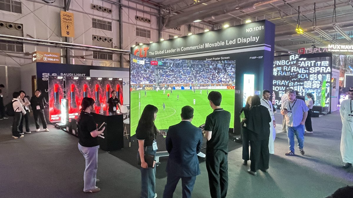 LedClt's tweet image. SLS EXPO 2025 begins! 🚀 CLT team ready to action. Get ready for an unforgettable experience!

Highlighted solutions are in perfect showcase right now. Meet our team on site to discuss your potential project opportunities

See you at booth 1D81! Seize the chance!

#CLT #CLTLED