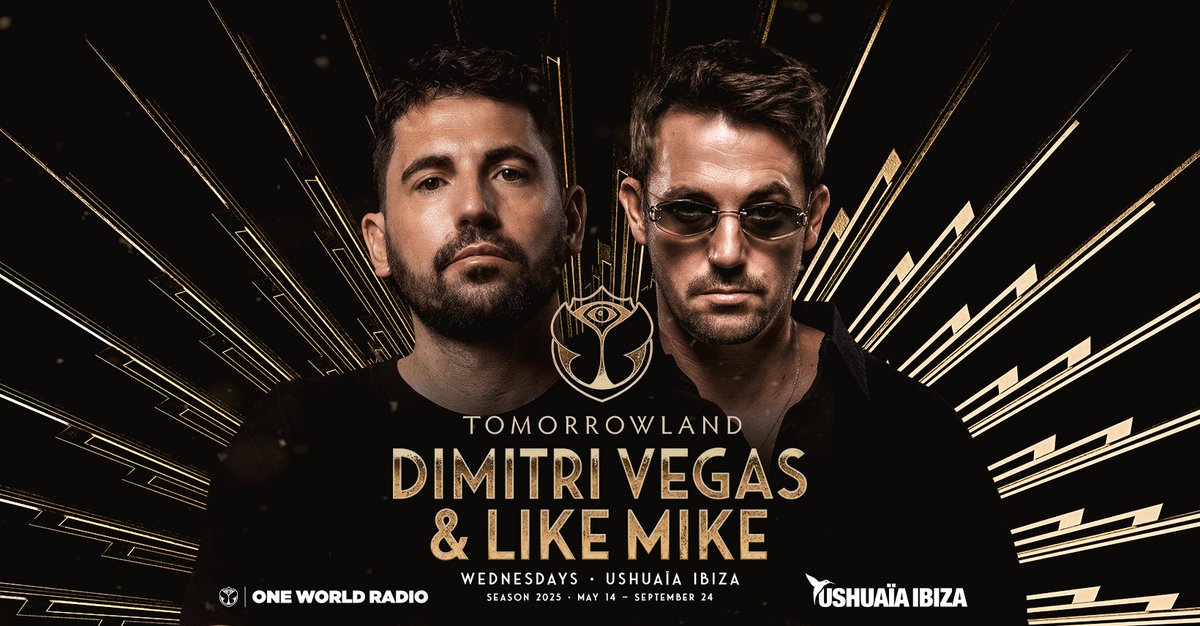 Beatburguer (@beatburguer) on Twitter photo Hoy, desde las 17h en <a href="/ushuaiaibiza/">Ushuaïa Ibiza Official</a>: <a href="/tomorrowland/">Tomorrowland</a> con Dimitri Vegas & Like Mike, Lost Frequencies, <a href="/BrinaKnauss/">Brina Knauss</a>, Serve Cold y Kadosh.
Info + tickets: theushuaiaexperience.com/es/club/evento… Hoy, desde las 17h en <a href="/ushuaiaibiza/">Ushuaïa Ibiza Official</a>: <a href="/tomorrowland/">Tomorrowland</a> con Dimitri Vegas & Like Mike, Lost Frequencies, <a href="/BrinaKnauss/">Brina Knauss</a>, Serve Cold y Kadosh.
Info + tickets: theushuaiaexperience.com/es/club/evento…