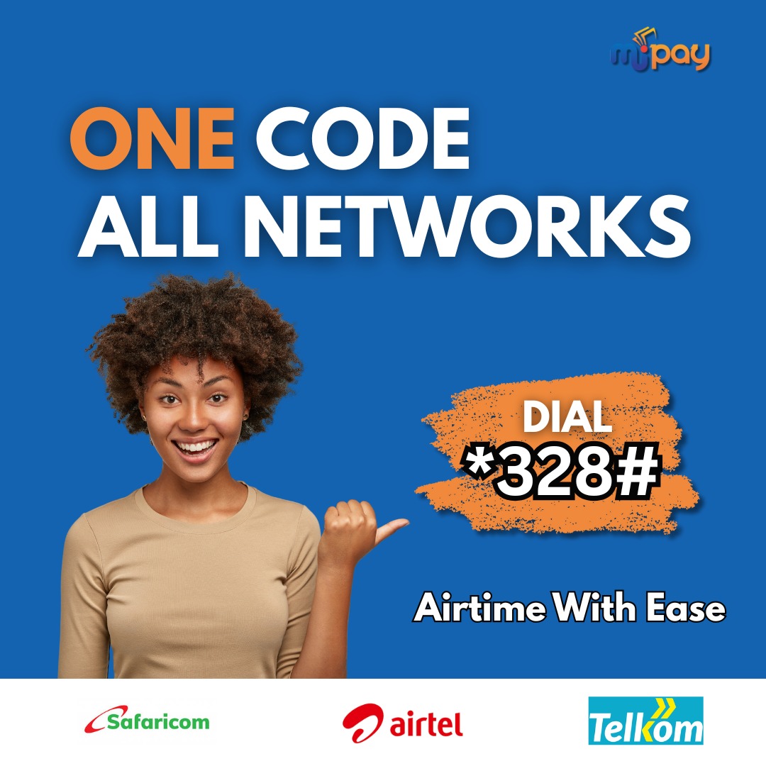mipaymobile's tweet image. 🚨 Tired of juggling different codes for airtime?
📲 Just dial *328# and top up anytime, anywhere.
It’s airtime with ease! 💥

#MiPay #AirtimeMadeEasy  #BuyAirtime #KenyaMobile #Safaricom #Airtel #Telkom #USSDSolutions #MainaAndKingangi #FreeBonifaceMwangi #AsanteRuto