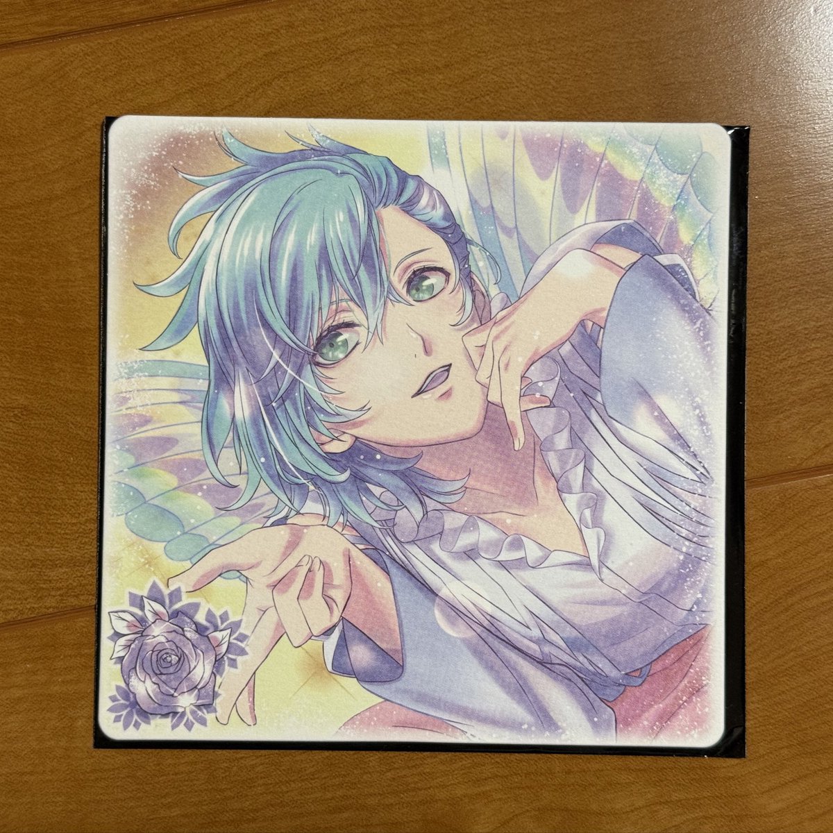 RinAxMn26's tweet photo. 2週目は藍でした。
相変わらずカミュに愛されない🥲

カミュと郵送で交換してくれる人いるかな。。。 https://t.co/3sF9qwGD9n