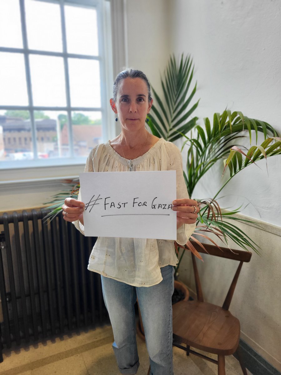 Today I'm standing in solidarity with all those going hungry in #Gaza - civilians and hostages - and joining the #FastForGaza. 
Please join me.
embraceme.org/fast-for-gaza