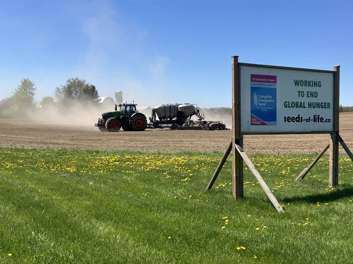 Thanks to all who have contributed so far toward the cost of planting the 2025 crop for the Seeds of Life growing project.
We look forward to another great growing season in order to raise funds for the Canadian <a href="/Foodgrains/">Canadian Foodgrains Bank</a> Bank.
DONATE: portnelson.ca/give