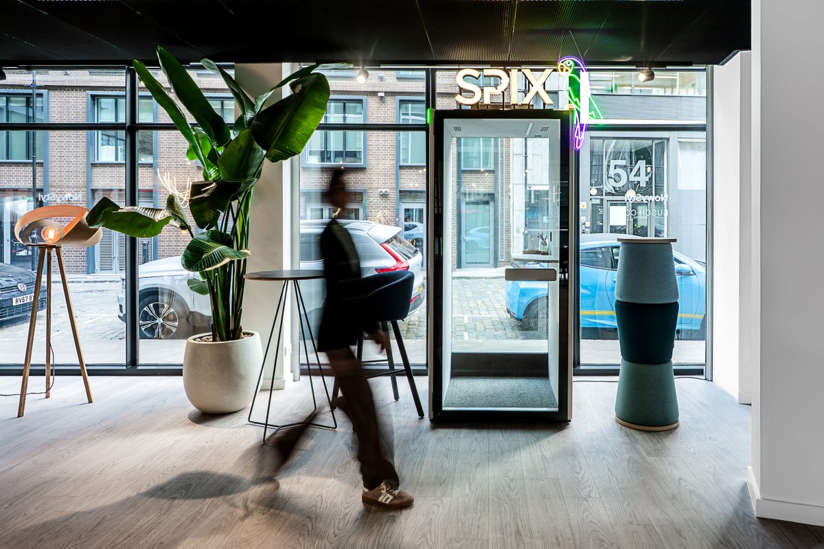 We’re proud to present SPIX – our brand-new acoustic pod, unveiled for the first time at <a href="/CDWfestival/">Clerkenwell Design Week</a>  
Quiet has never looked so good.
lnkd.in/dUADyVAi