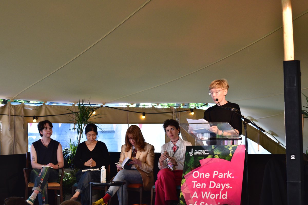 Dedalus Press (@dedaluspress) on Twitter photo Great launch on Mon <a href="/ILFDublin/">International Literature Festival Dublin</a> of
'Beginnings Over and Over: Four New Poets from Ireland' edited by Leeanne Quinn
(Dedalus Press, Apr 2025).
@ilfdublin
#ILFD25
<a href="/Leeanne_Quinn_/">Leeanne Quinn</a>
<a href="/LeggettBohan/">Róisín Leggett Bohan</a>
Photo by Senan O’Reilly Great launch on Mon <a href="/ILFDublin/">International Literature Festival Dublin</a> of
'Beginnings Over and Over: Four New Poets from Ireland' edited by Leeanne Quinn
(Dedalus Press, Apr 2025).
@ilfdublin
#ILFD25
<a href="/Leeanne_Quinn_/">Leeanne Quinn</a>
<a href="/LeggettBohan/">Róisín Leggett Bohan</a>
Photo by Senan O’Reilly